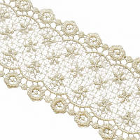 Мереживо макраме 8,0 см колір - молочний