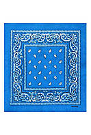 Бандана хустка пов’язка “турецький огірок” 55х55 Синій 11474