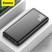 Power Bank Baseus N1PD 10000 mAh Зовнішній акумулятор повербанк Baseus Bippow Quick Charge PD+QC 18W Black