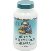 Витамин Source Naturals Детские Жевательные Витамины Для Иммунной Системы, Welln (SN2139) - Вища Якість та