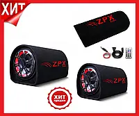 Сабвуфер активный в машину ZPX 8" Cm 800W с усилителем, Сабвуфер бочка TAA