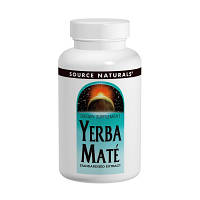 Травы Source Naturals Падуб Парагвайский (Парагвайский Чай Мате) 600мг, 90 табл (SNS-01730) - Вища Якість та