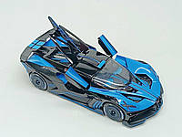 Машина Автопром "Bugatti Bolide" синяя 2400-2