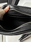 Жіноча сумка Ів Сен Лоран чорна Yves Saint Laurent Black, фото 9