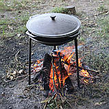 Підставка під казан Ø340 мм, тринога Brizoll висотою 45 см, фото 7