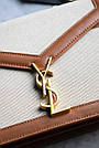 Жіноча сумка Ів Сен Лоран бежева Yves Saint Laurent Beige, фото 4