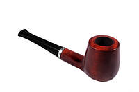 Курительная трубка BB 1.8 x 3 см Черная с коричневым (BB033) SC, код: 955658