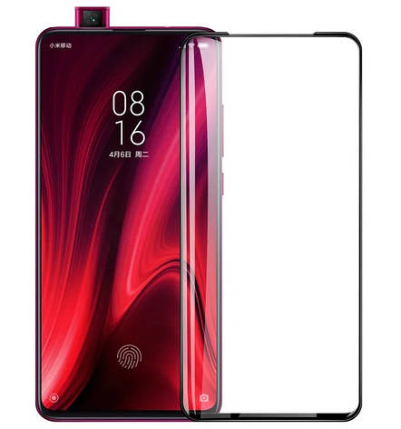 Захисне скло 5D Premium для Xiaomi Mi 9T / Mi 9T Pro Black, фото 1