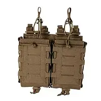 Подсумок для магазинов 5.11 TACTICAL® "MULTICAM® FLEX DOUBLE MULTI-CALIBER MAG POUCH" Kangaroo