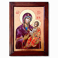 Писаная икона "Одигитрия" Пресвятой Богородицы
