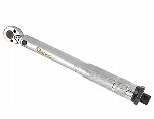Динамометричний ключ 1/4 дюйма 5-25 Нм Geko G10063, фото 3
