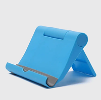 Складная подставка для телефона. Голубой цвет
