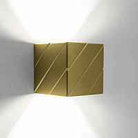 Настенный гипсовый светильник, бра Gypsum Line DALLAS S2202 GD под лампу G9 (золото)