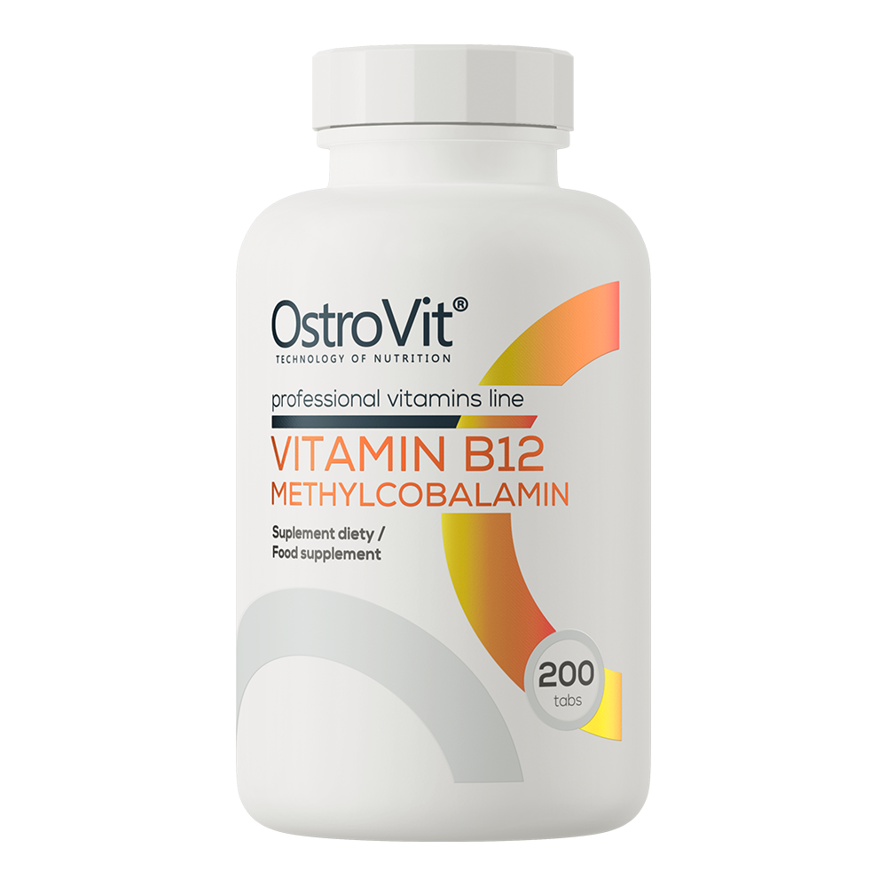 Vitamin B12 Methylocobalamin OstroVit 200 таблеток, фото 1