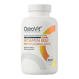 Vitamin B12 Methylocobalamin OstroVit 200 таблеток