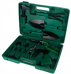 Набір садового інструменту у валізі 10 шт. Garden Line LAR3594