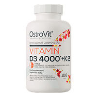 Vitamin D3 4000 + K2 OstroVit 100 таблеток