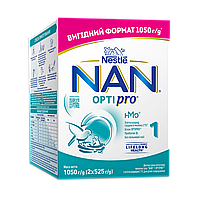 Суха молочна суміш NAN 1 OPTIPRO® з олігосахаридом 2'FL (Вигідний Формат 1050 г)