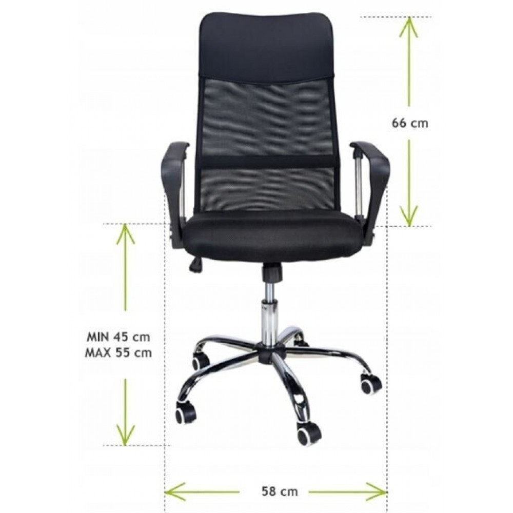 Офисное компьютерное кресло Prestige Manager для дома, офиса А0075чер-14 - фото 8 - id-p2189678205