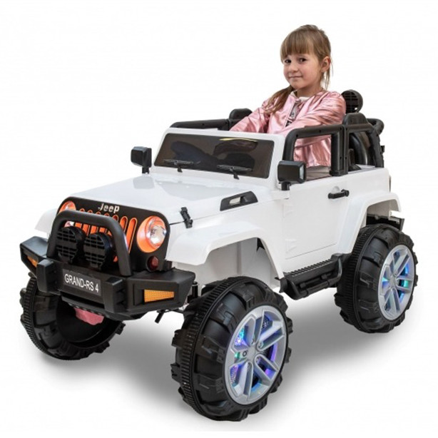Детский электромобиль Cabrio JEEP GRAND-RS4 автомобиль машинка для детей А5482-14 - фото 9 - id-p2189678245
