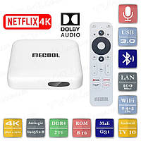 Смарт ТВ приставка Mecool KM2 2/8 Гб Netflix Smart TV Box Андроид ТВ бокс А7741-14