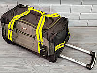 Малая дорожная сумка на колесиках с телескопической ручкой ручная кладь 50х29х28 см 41 л Б0732-14