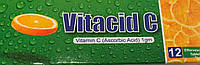 Vitacid C Витацид Ц Аскорбиновая кислота Витамин Ц 1г. 12 шипучих таблеток. Египет