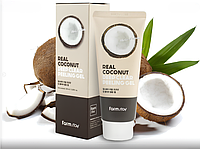 Пилинг-гель для лица FarmStay Real Coconut Deep Clear Peeling Gel с экстрактом кокоса, 100 мл