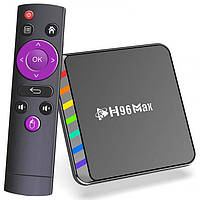 Смарт ТВ приставка H96 Max W2 4/64 Гб Smart TV Box Android Андроид ТВ бокс Б2883-14