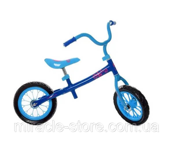 Дитячий біговел велобіг 12 дюймів Profi Kids M 3255-2 синій