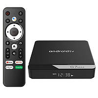 Смарт ТВ приставка G7 Max 4/64 Гб Android TV 11 Smart Box Андроид ТВ бокс Б4771-14