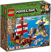 Конструктор LEGO Minecraft Приключения на пиратском корабле 21152 ЛЕГО Б1645--15