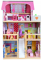 Игровой кукольный домик с LED RGB подсветкой FUNFIT KIDS (3046) Б5322-14