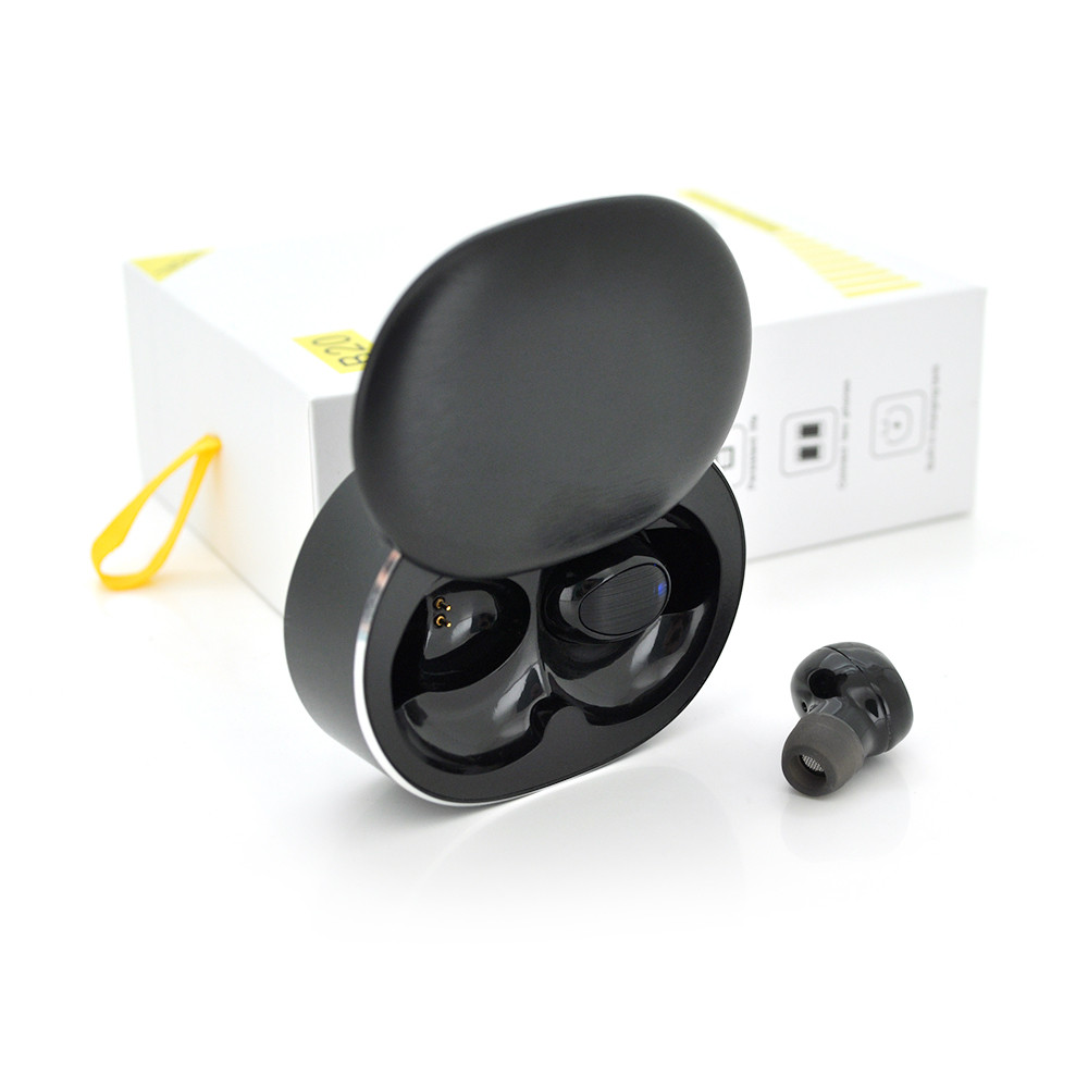 Бездротові Bluetooth V5.0 навушники з зарядним кейсом B20, 500mAh