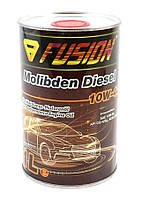 Масло Fusion 4T 10W-40 - полусинтетичне, "Molibden Benzin" 1L Metal