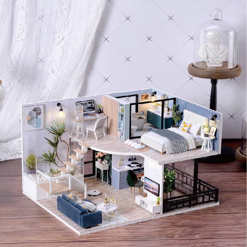 Румбокс домик, DIY Roombox, дом для самостоятельной сборки, миниатюрный дом - фото 4 - id-p2189744290