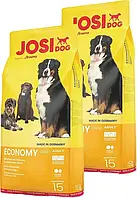 Корм собачий сухий для собак великих дорослих порід JosiDog Economy 15 кг. Корм для собак sh