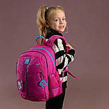Рюкзак шкільний Kite Kitten & Clew на зріст 115-130 см, 36x25x12 см Рожевий (K24-771S-2), фото 2