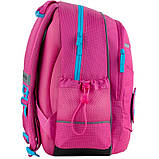 Рюкзак шкільний Kite Kitten & Clew на зріст 115-130 см, 36x25x12 см Рожевий (K24-771S-2), фото 6