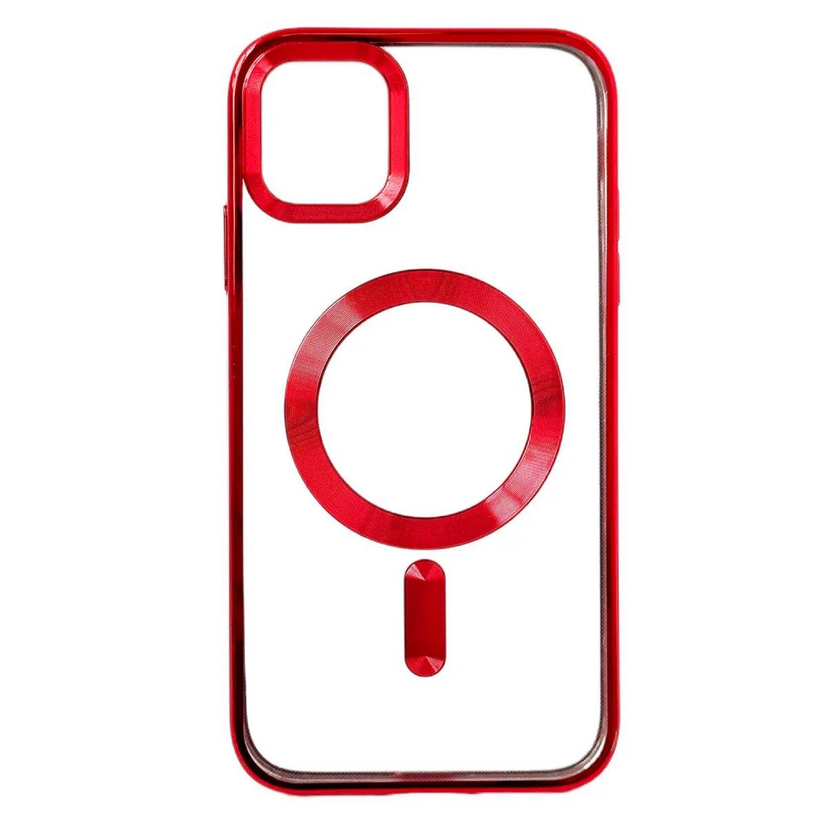 Чохол для смартфона Cosmic CD Magnetic for Apple iPhone 12 Red, термополіуретан, антиударний, підтримка MagSafe, фото 1