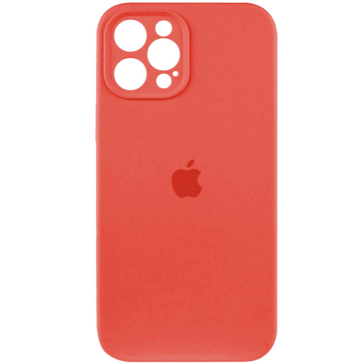 Чохол для iPhone 11 Pro Silicone Full Case Camera Protect, персиковий, захист камери, м'яка підкладка з мікрофібри, фото 1