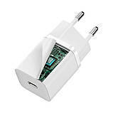 Мережевий зарядний пристрій Baseus Super Si quick charger IC 30W EU White, 30 Вт, Quick Charge 3.0, фото 4