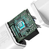 Мережевий зарядний пристрій Baseus Super Si quick charger IC 30W EU White, 30 Вт, Quick Charge 3.0, фото 5