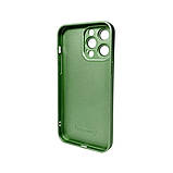 Чохол для смартфона AG Glass Matt Frame Color Logo for Apple iPhone 14 Pro Max Light Green, преміальні матеріали, захист камери, фото 2