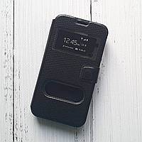 Чехол-книжка Huawei Ascend Y5C Y541-U02 для телефона (с окошком) Черный