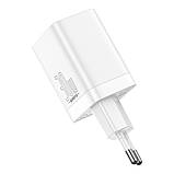 Мережевий зарядний пристрій Baseus Super Si Pro Quick Charger C+U 30W EU White, 2 порти USB+Type-C, фото 2