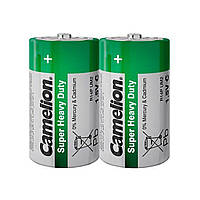 Батарейка CAMELION Super Heavy Duty Green C/R14 SP2 2шт (C-10100214) 2500 mAh, 1.5 V