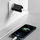 Мережевий зарядний пристрій Baseus Super Si Pro Quick Charger C+U 30W EU Black, швидка зарядка Power Delivery 3.0, фото 6