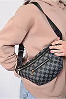 Мужская сумка Louis Vuitton. Стильная поясная сумка. Брендовая сумка бананка.