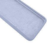 Чохол для iPhone 12 Silicone Full Case Camera Protect, Sierra Blue, м'який на дотик, захист камери, фото 2